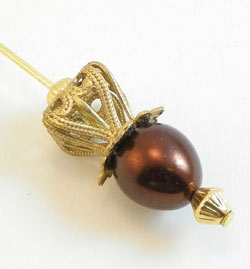Sienna Crown Hat Pin
